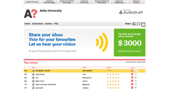Desktop Screenshot of aalto.audiodraft.com